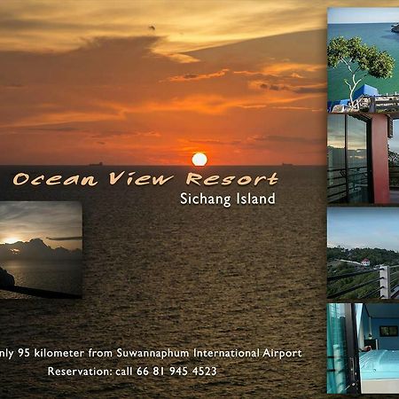 Ocean View Resort - Koh Sichang Bagian luar foto
